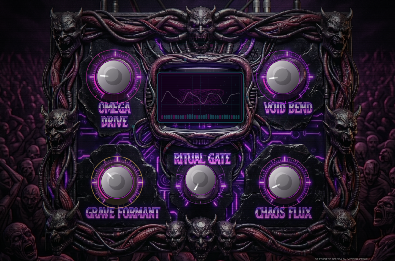 Deathstep Omega VST Interface